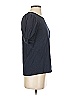 Pomander Place Black Blue Short Sleeve Top Size S - photo 4