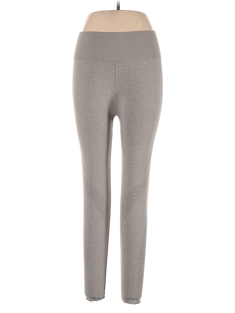 Pre-owned H&m Active Pants In Gray