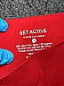 Set Active Solid Red Athletic Shorts Size S - photo 3