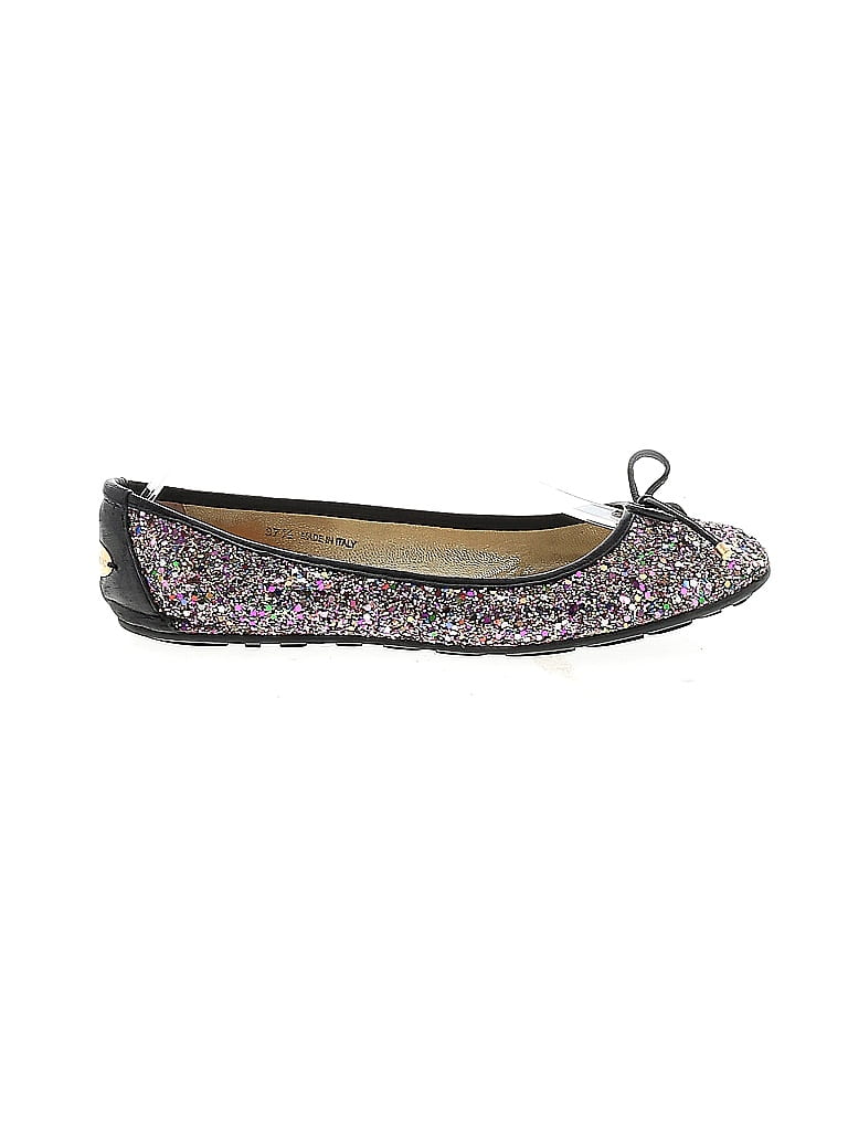 Jimmy Choo Purple Multi-color glitter Flats Size EU 37 1/2 - photo 1