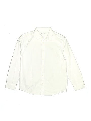 Zara Kids Long Sleeve Button-Down Shirt (view 1)