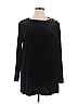 Linda Allard Ellen Tracy Black Long Sleeve Top Size 16 - photo 1