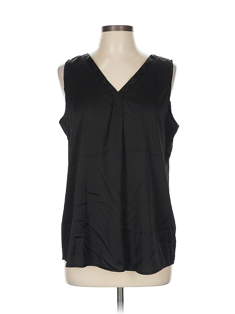 Pre-owned Beyove Sleeveless Blouse In Black