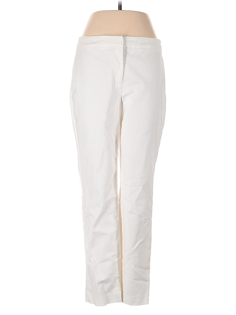 Pre-owned Nic + Zoe Casual Pants In White