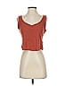 RVCA 100% Rayon Brown Sleeveless T-Shirt Size XS - photo 1