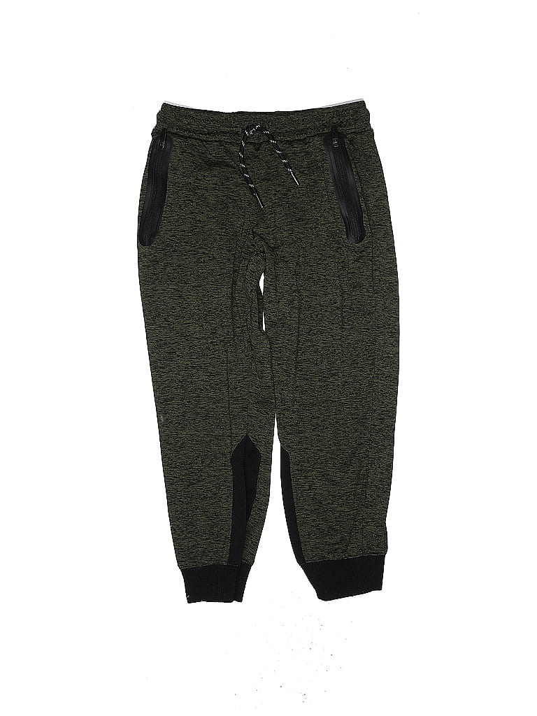 MTA Sport Solid Green Casual Pants Size 6 (big kids) - photo 1