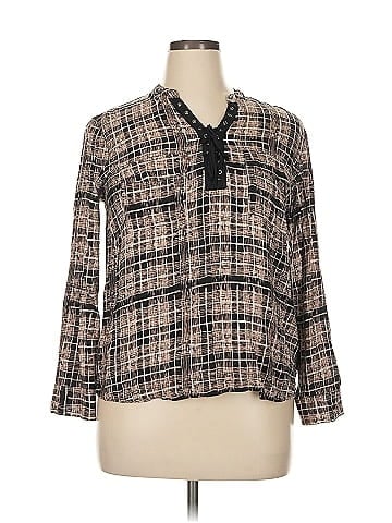 Rock & Republic Long Sleeve Blouse (view 1)