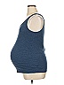 Isabel Maternity Blue Tank Top Size XL - photo 5