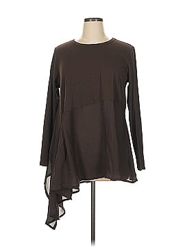 Dg^2 By Diane Gilman Long Sleeve Blouse