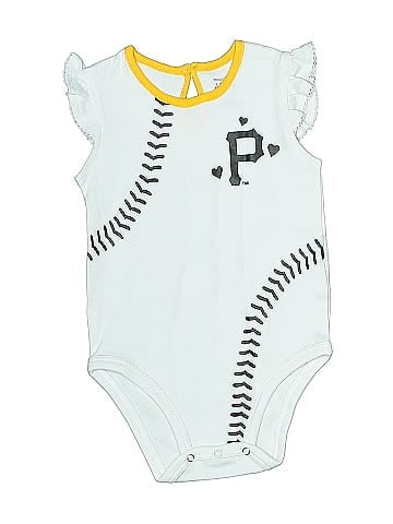 Genuine Merchandise by Team Athletics Short Sleeve Onesie (view 1)
