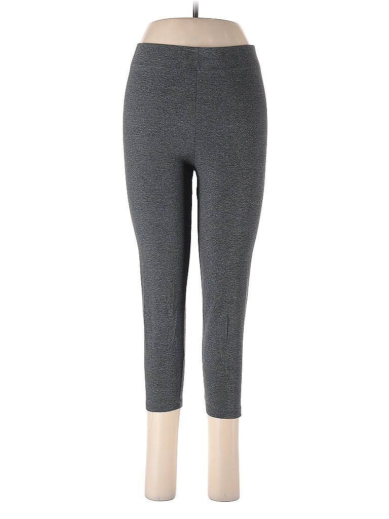 Pre-owned Forever 21 Active Pants In Gray