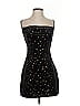 Zaful 100% Polyester Stars Black Cocktail Dress Size S - photo 1