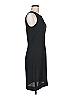 DWP 100% Polyester Solid Black Casual Dress Size 14 - photo 3
