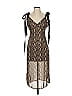 GOEN.J 100% Polyester Black Cocktail Dress Size 4 - photo 1