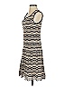 Max Studio Chevron-herringbone Gray Casual Dress Size XS - photo 5