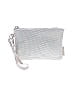 Dagne Dover Polka Dots Silver Tan Wristlet One size - photo 1