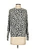 LNA Animal Print Silver Pullover Sweater Size XS - photo 1