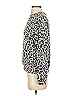 LNA Animal Print Silver Pullover Sweater Size XS - photo 5