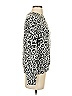 LNA Animal Print Silver Pullover Sweater Size XS - photo 4
