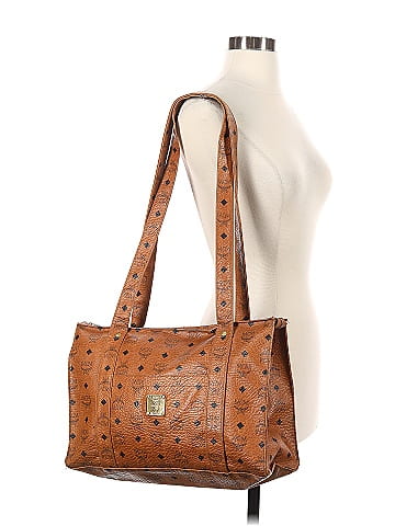 MCM Visetos Leather Tote (view 2)