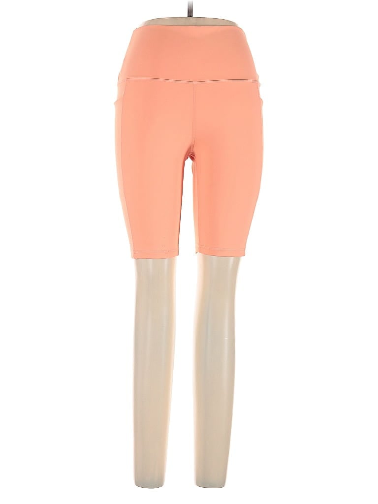 Spyder Color Block Orange Active Pants Size L - photo 1