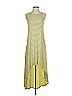 Ella Moss Stripes Yellow Casual Dress Size S - photo 1