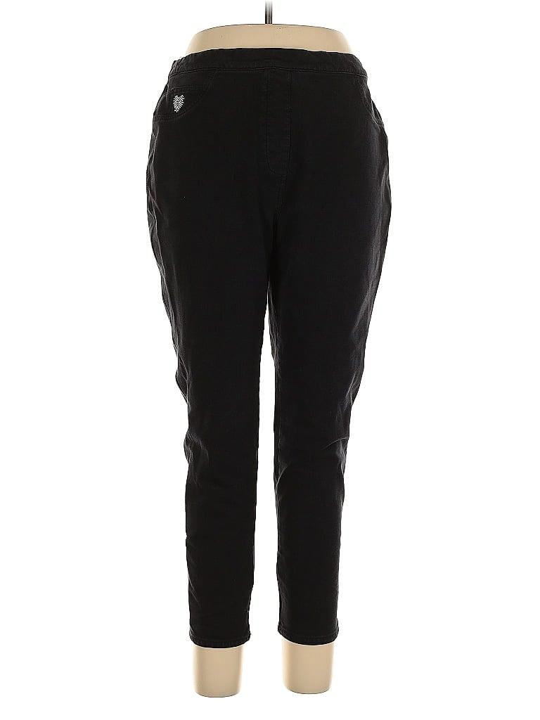 Pre-owned Quacker Factory Jeggings In Black