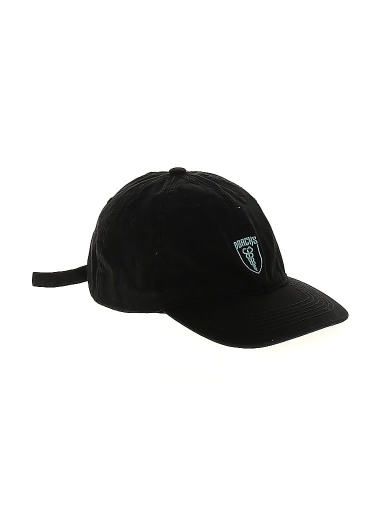 Melonwear 100% Cotton Black Baseball Cap One size - photo 1
