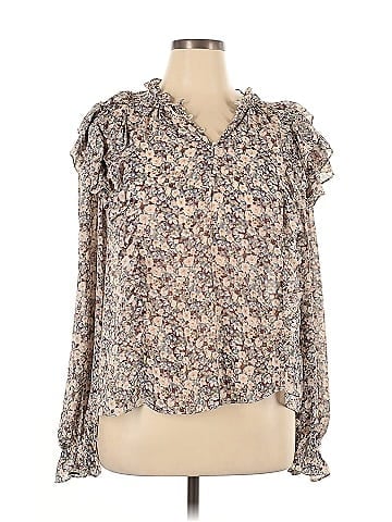 Free the Roses Long Sleeve Blouse (view 1)