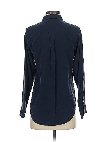 TWO by Vince Camuto Long Sleeve Silk Top (view 2)