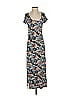Castro Tropical Gray Casual Dress Size 0 - photo 1