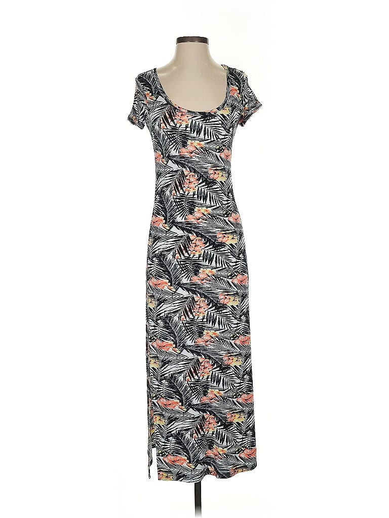 Castro Tropical Gray Casual Dress Size 0 - photo 1