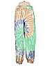 RVCA 100% Cotton Tie-dye Green Casual Pants Size S - photo 2