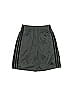Adidas 100% Polyester Solid Green Athletic Shorts Size 10 - photo 1