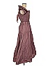Sea New York 100% Cotton Burgundy Cocktail Dress Size 6 - photo 4