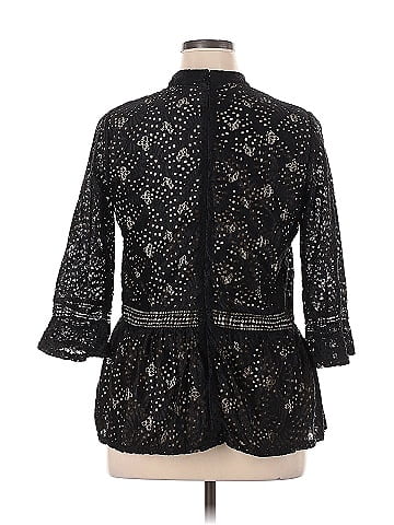 Suzanne Betro 3/4 Sleeve Blouse (view 2)