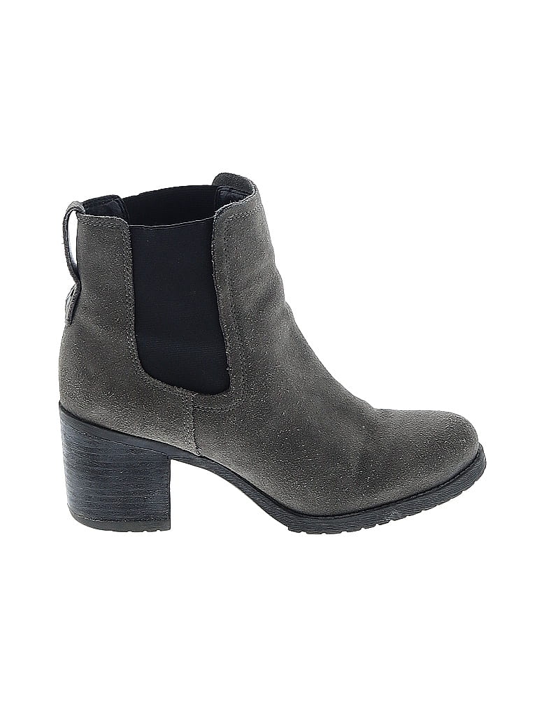 Sam Edelman Gray Ankle Boots Size 7 - photo 1