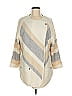 Chico's 100% Wool Ivory Wool Coat Size Med (1) - photo 1