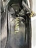 Chanel 100% Patent Leather Solid Black Heels Size EU 35 1/2 - photo 10