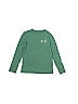 Peanuts 100% Cotton Green Long Sleeve T-Shirt Size 6 (big kids) - photo 1