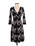 BCBGMAXAZRIA Print Blue Casual Dress Size XS - photo 1
