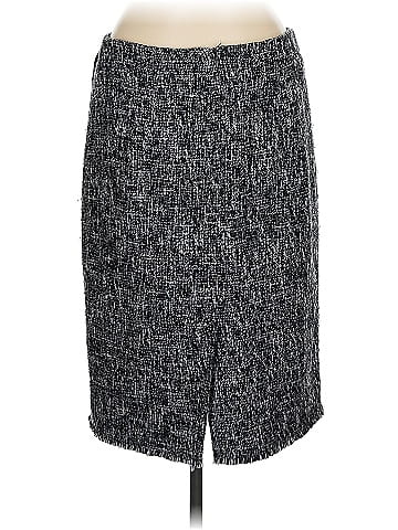 Moschino Cheap And Chic Tweed Pencil Skirt (view 2)