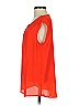 THML 100% Polyester Orange Sleeveless Blouse Size XS - photo 5