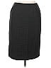 Kasper 100% Polyester Houndstooth Black Formal Skirt Size 14 - photo 1