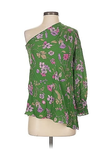 Shoshanna 3/4 Sleeve Silk Top (view 1)