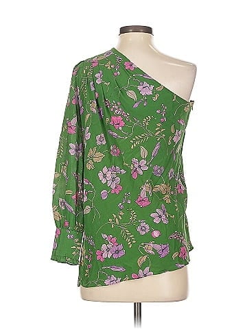 Shoshanna 3/4 Sleeve Silk Top (view 2)