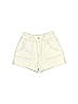 12th Tribe 100% Cotton Ivory Khaki Shorts Size S - photo 1