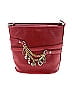 St. John 100% Leather Burgundy Red Leather Shoulder Bag One size - photo 1