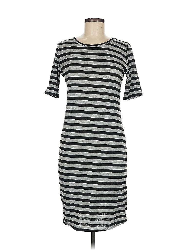 Pre-owned Lularoe Casual Dress In Gray