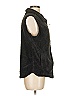 Bobeau 100% Polyester Black Faux Fur Vest Size M - photo 4